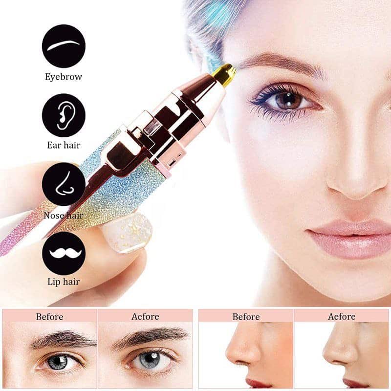 موزن ماتیکی اکلیلی دوکاره ابرو و صورت BLAWLESS - تصویر 3