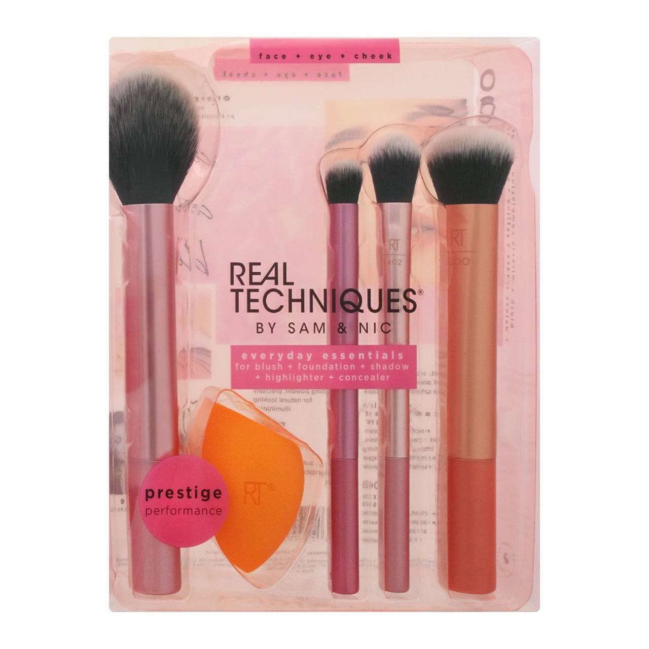 ست براش ۵ عددی every day essentials ریل تکنیک REAL TECHNIQUES