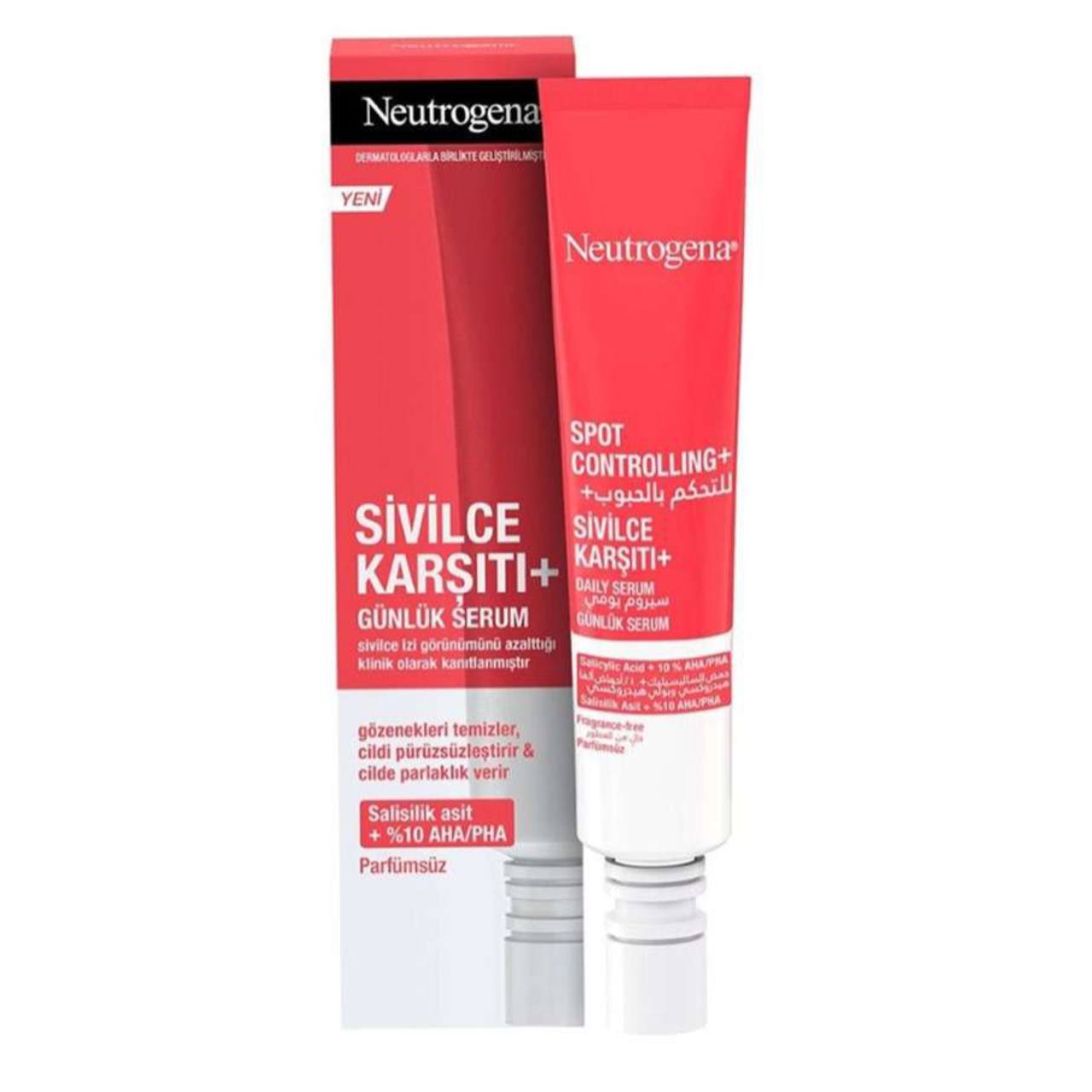 سرم ضدجوش روزانه پلاس نوتروژینا Neutrogena