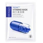 ماسک صورت ورقه‌ای مرطوب کننده و آبرسان ویتامینه VITAMINS آبی بیوآکوا BIOAQUA